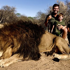 Hunting Lion in South Africa