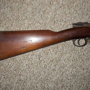 Spandau 11 mm 71/84 Mauser Model Rifle