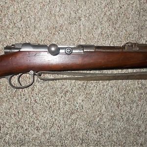 Spandau 11 mm 71/84 Mauser Model Rifle