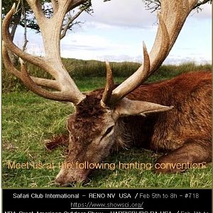 Caza y Safaris Argentina - Hope to seeing you soon at the following hunting shows!