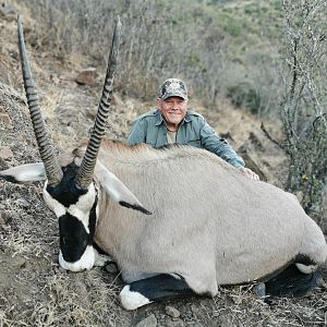 Hunting Gemsbok in South Africa