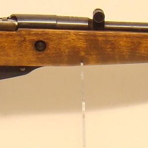 Early version of Sako 9,3x53R rifle with aluminium butt plate