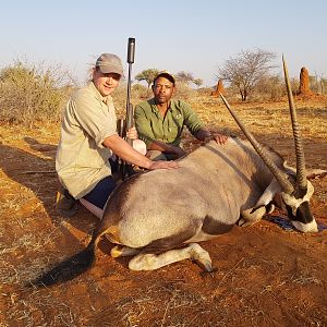 Hunt Gemsbok in Namibia