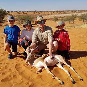 Hunting Springbok in Namibia