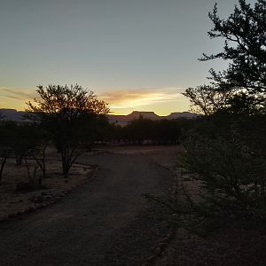 Sunset in South Africa