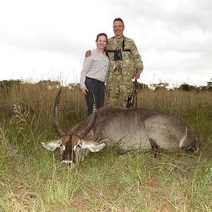 Great buck and guide (left), too!