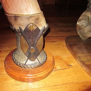 Elephant Tusk Pedestal