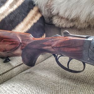 LH Chapuis Brousse 470 NE Double Rifle