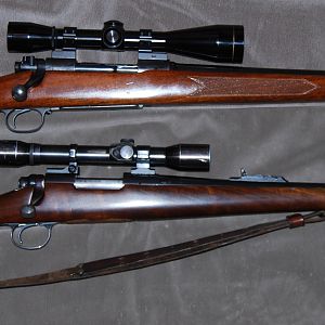 M700 SA 308 Win & M70 featherweight 30-06