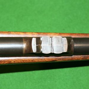 1907 Rigby in 303 British Rifle with an original slant box commercial Oberndorf Mauser action