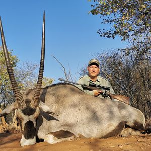 Hunting Gemsbok in Namibia