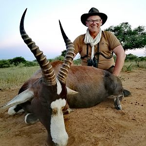 Hunting Blesbok in South Africa