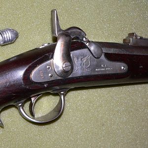 M 1861 Navy Plymouth Rifle by Whitney