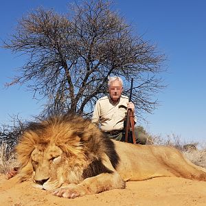 South Africa Hunt Lion