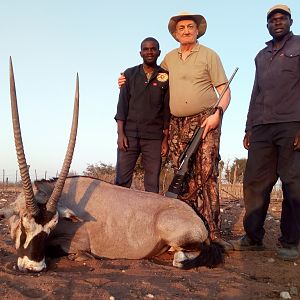 Hunting Gemsbok in Namibia