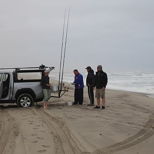 Fishing in Namibia