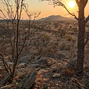 Sunset Namibia