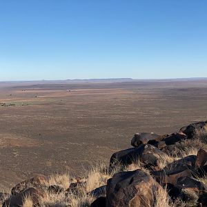 South Africa Barbary Sheep Hunt Area