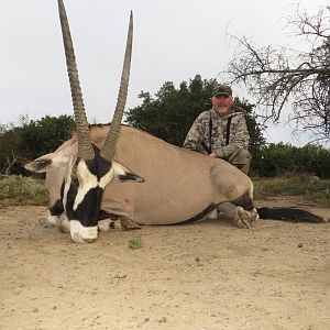 Hunting Gemsbok in South Africa