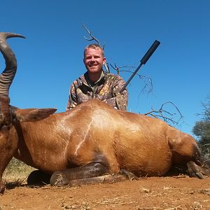 Hunting Red Hartebeest in South Africa