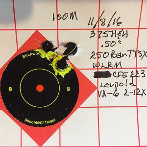 MRC 375 H&H Range Shots