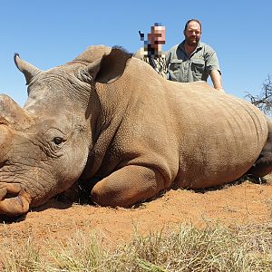 White Rhino Hunting