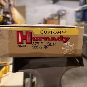 Hornady 375 Ruger