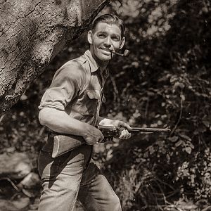 Clark Gable Hunting