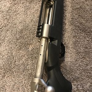 Weatherby Mark V 340 Weatherby Magnum in stainless Rifle