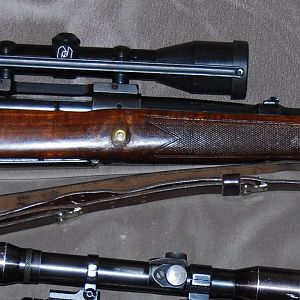 1960 Winchester M 70 Alaskan 338 Mag Rifle