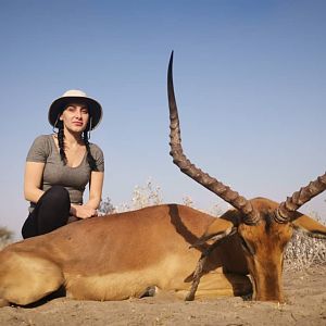 Hunting Impala in Botswana