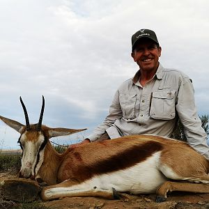 South Africa Cull Hunting Springbok