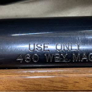 460 Weatherby Magnum Rifle