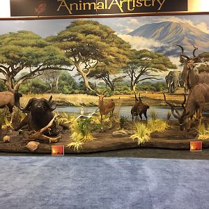 Animal Artistry at Safari Club Convention 2020