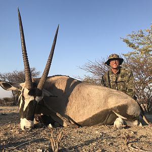 Hunting Gemsbok in Namibia