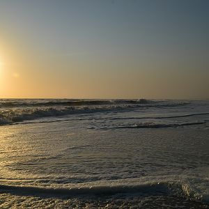 Sunset while Fishing Namibia