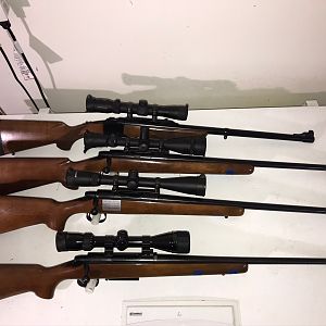 Ruger #1 in .375 H&H & Rem 788 Rifles 788 .223, 788 .22/250 & 788 .308