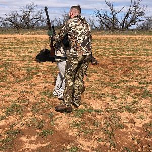 Bison Hunting Texas USA