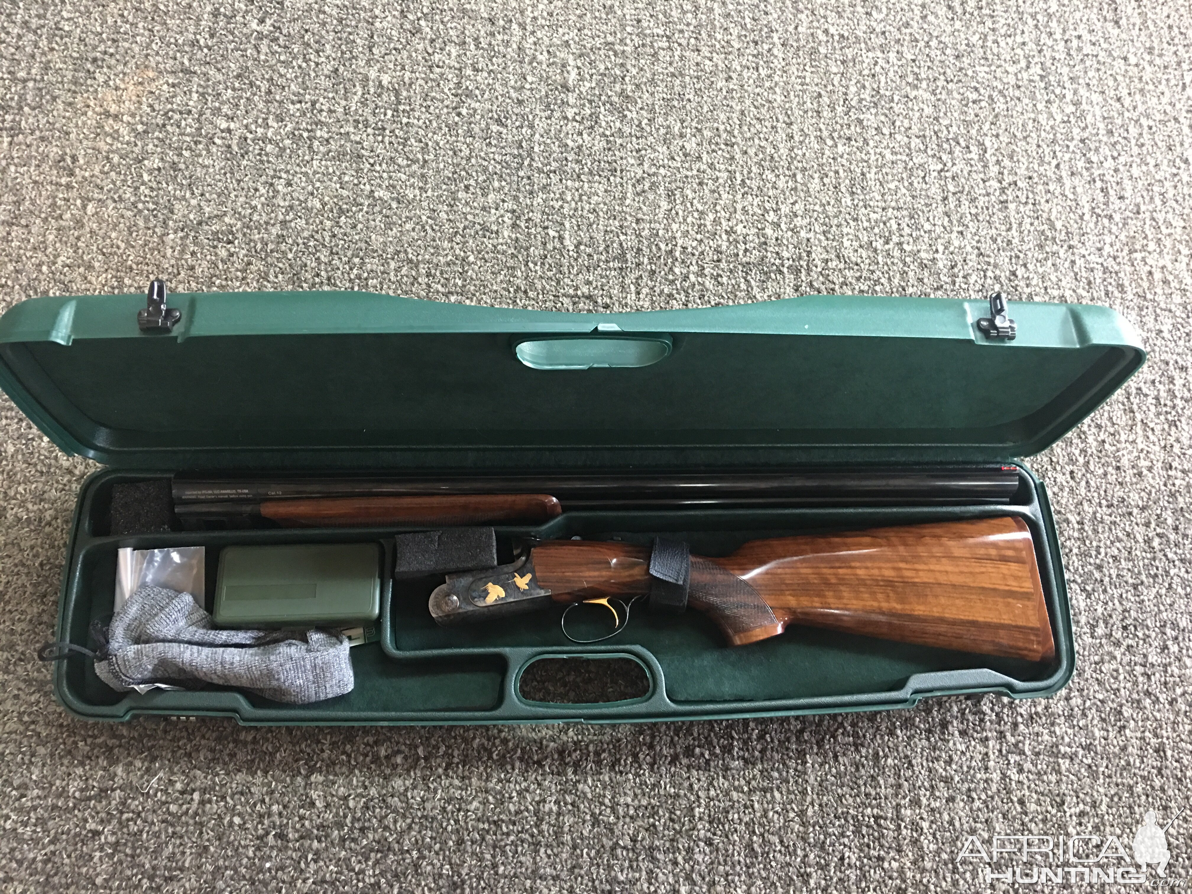 12 Gauge Sabatti Jaguar Gold Shotgun