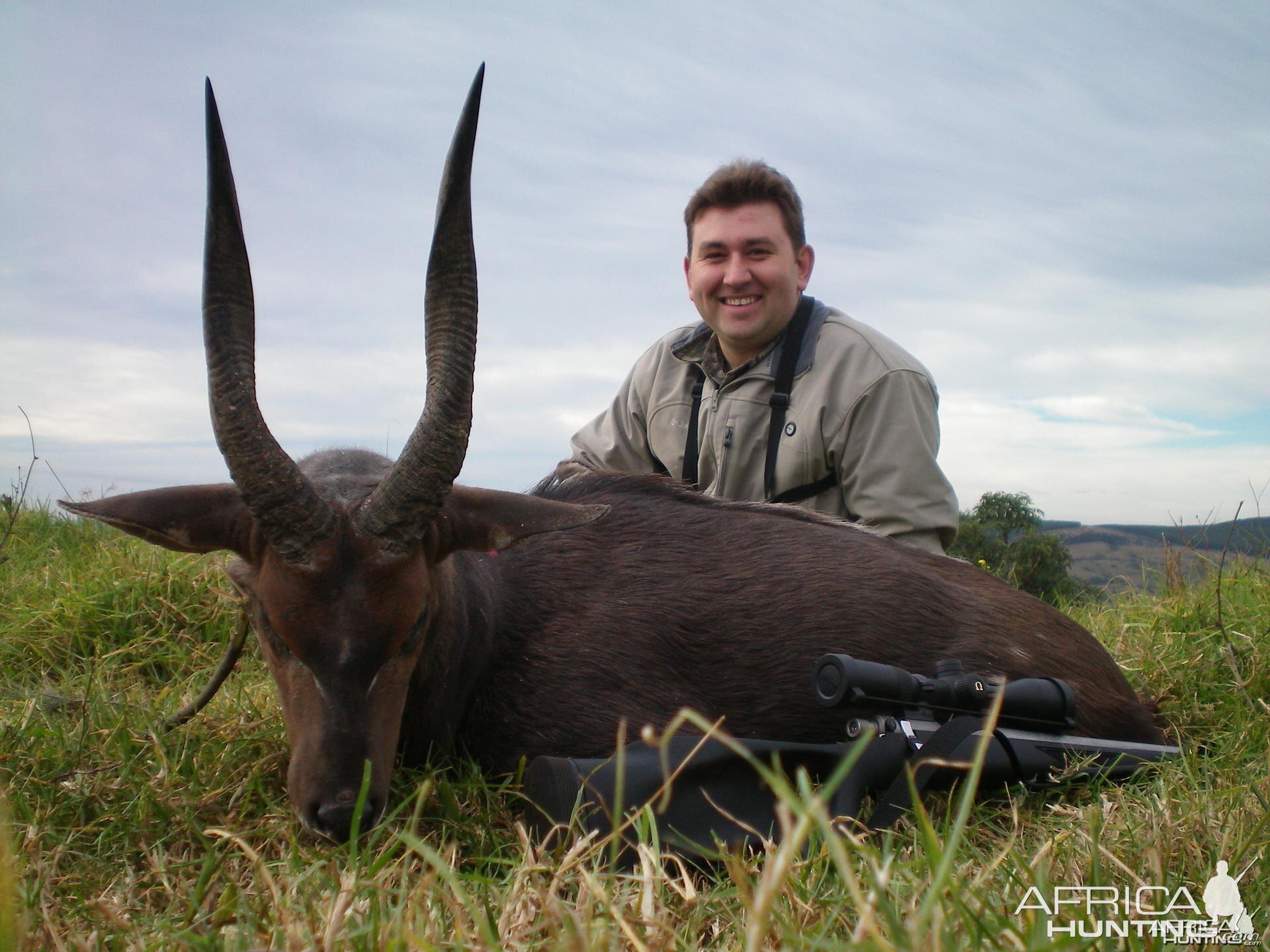 15 inch Bushbuck hunted with muzzleloader in the Eastern cape