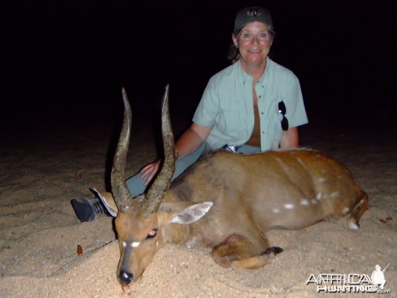 17 inch + Bushbuck taken in Mozambique with Mokore Safaris