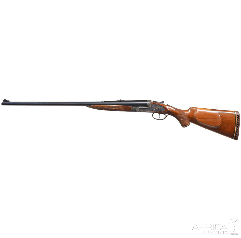 1972 vintage Victor Sarasqueta Double Rifle in 375 H&H