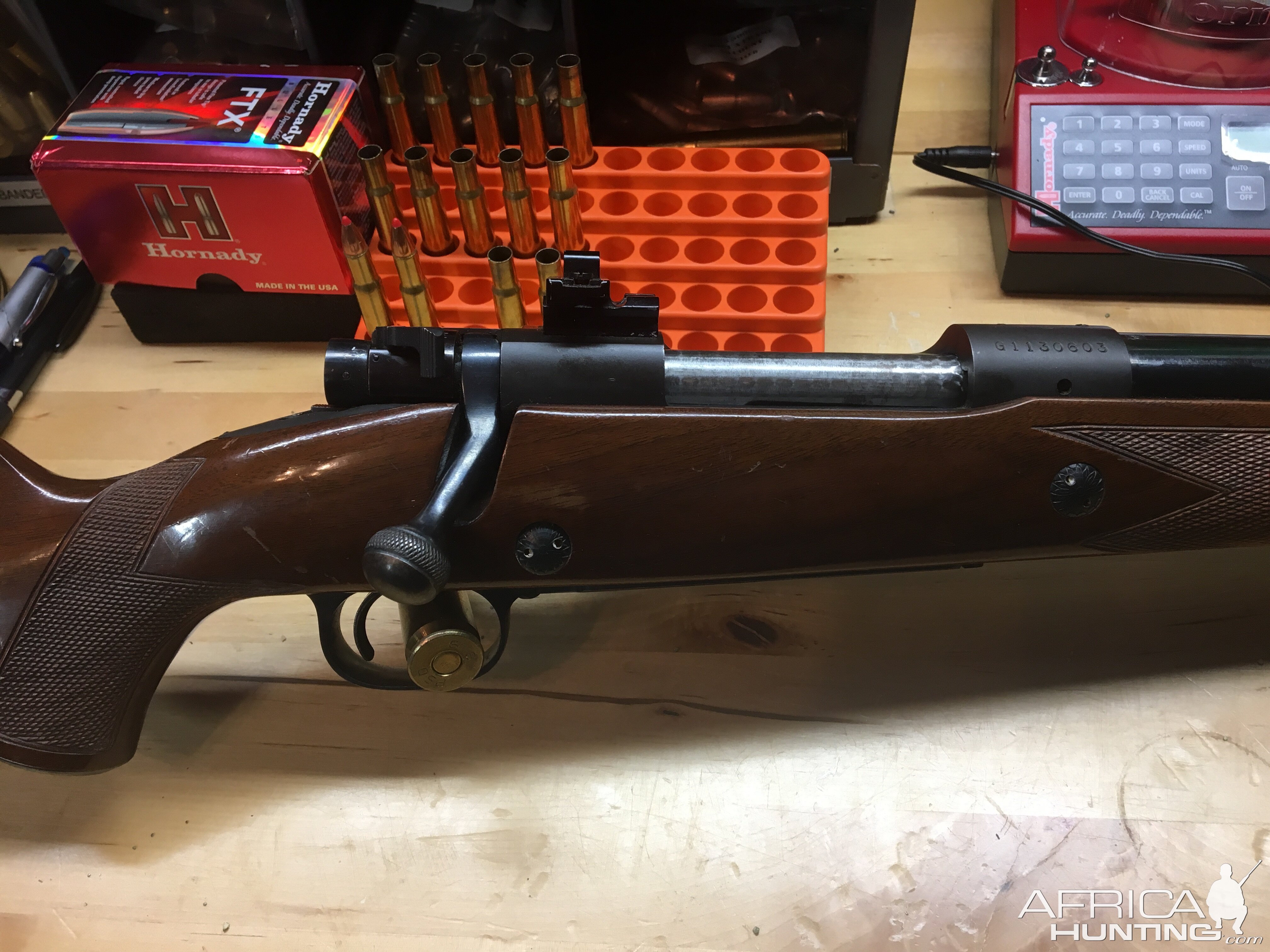 1974 Winchester M70 Super Grade 458 Win Mag Rifle