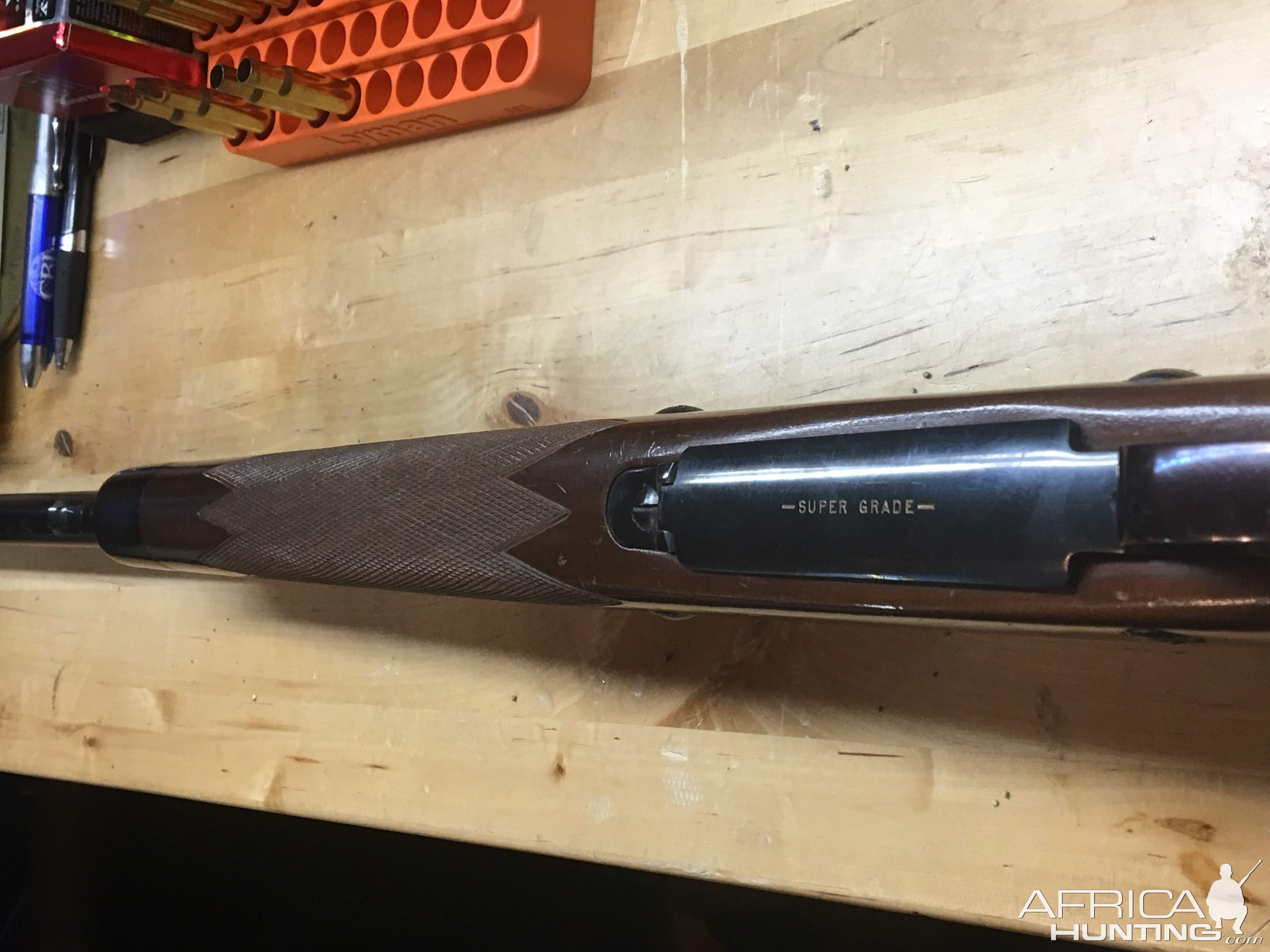 1974 Winchester M70 Super Grade 458 Win Mag Rifle