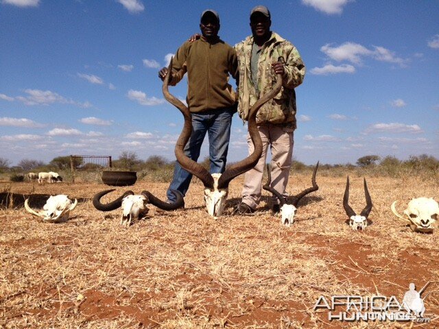 2015 Limpopo trackers with trophies