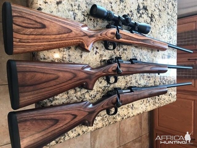 25, 243 & 223 WSSM Winchester Model 70 Coyote Rifles