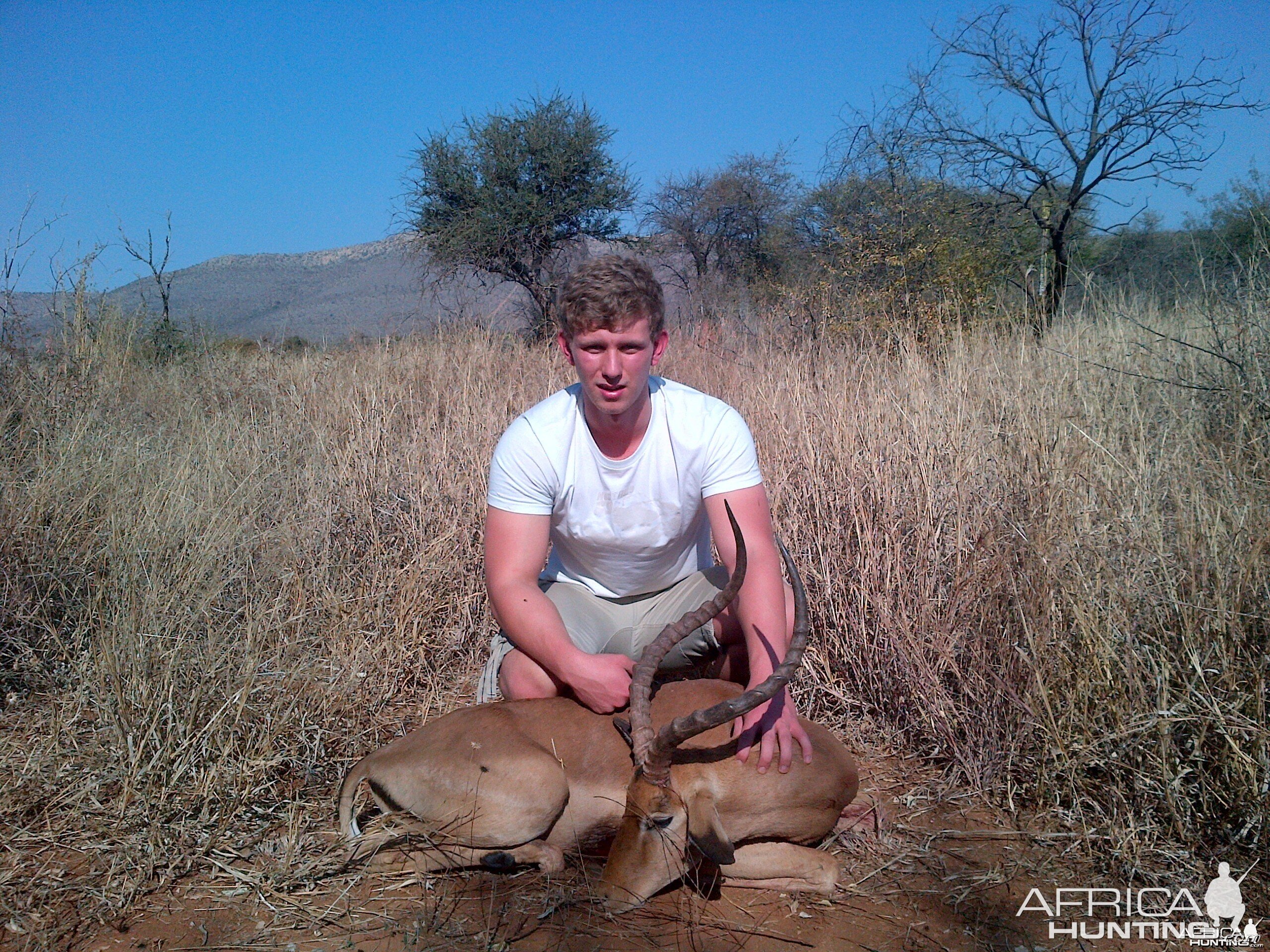 25 inch rowland ward impala taken with crossbow