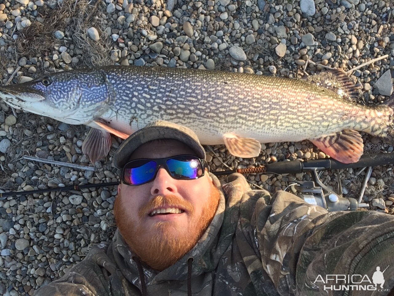 25 Pound Pike Fishing