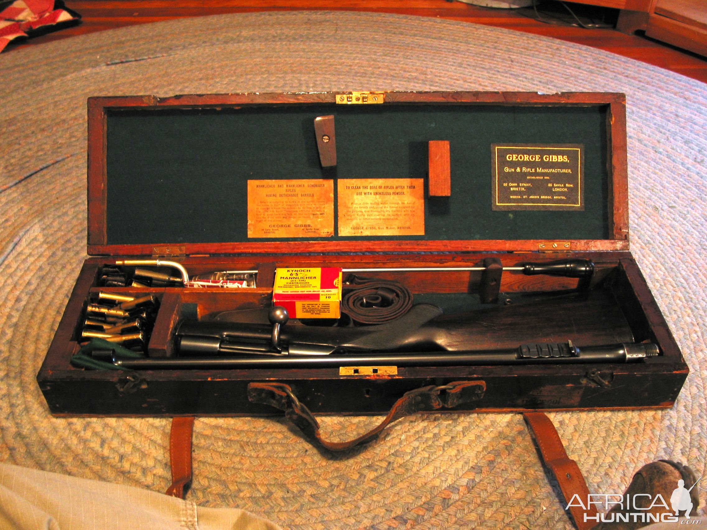 .256 Mannlicher Rifle By George Gibbs