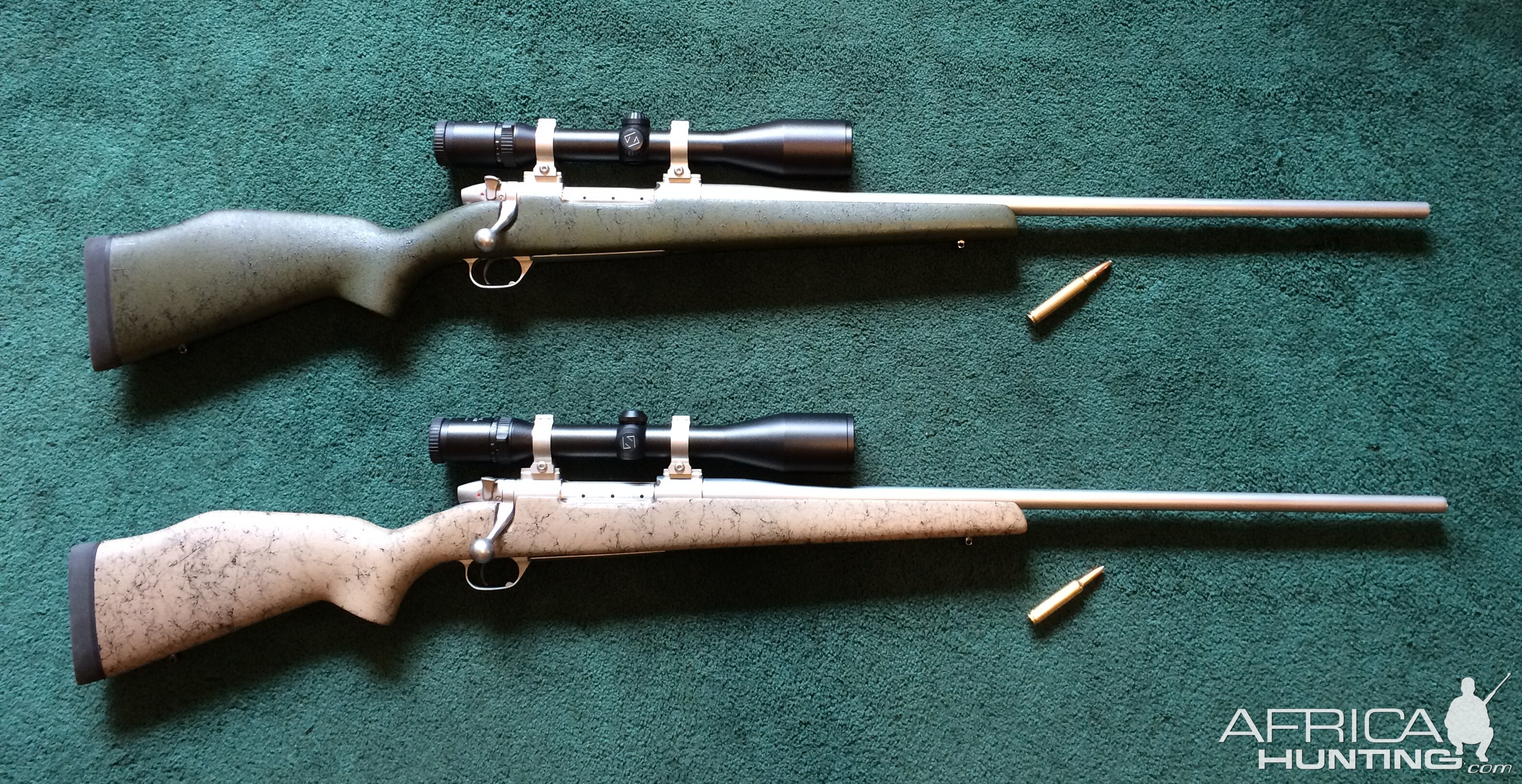 .257 Wby & .340 Wby Rifles